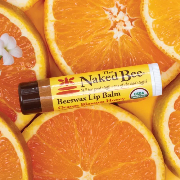 The Naked Bee USDA Organic Lip Balm goes on soft and smooth protecting your lips from all kinds of weather. 